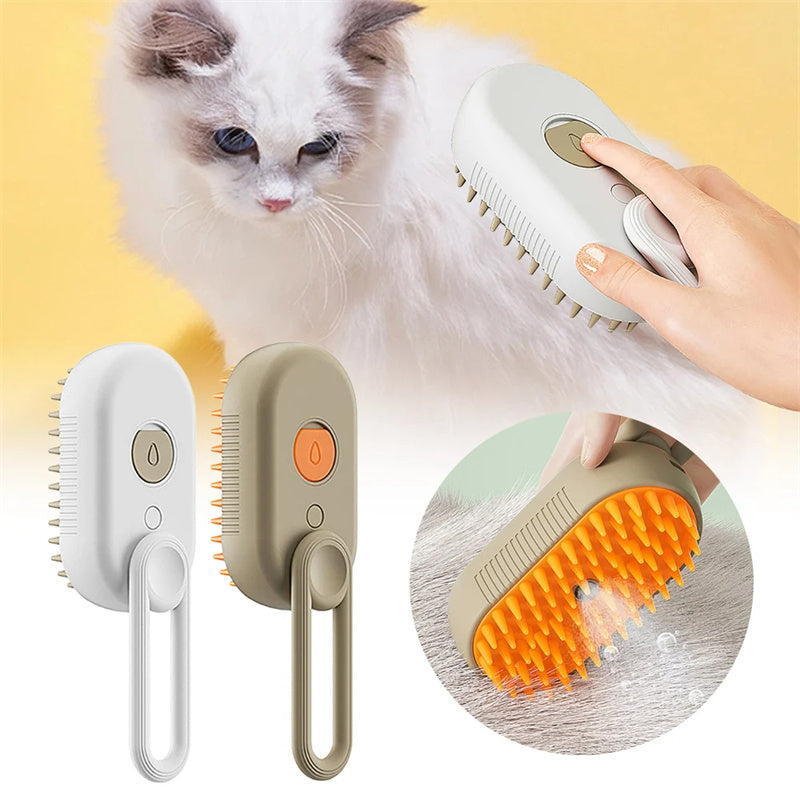 Cepillo de vapor para tu mascota (Perros y Gatos)
