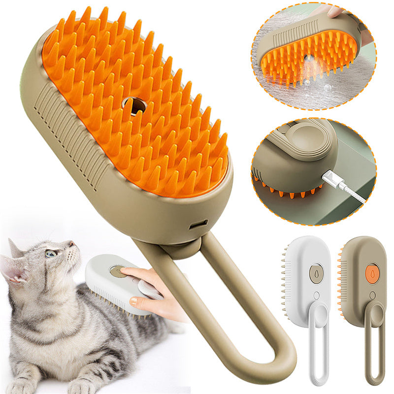 Cepillo de vapor para tu mascota (Perros y Gatos)